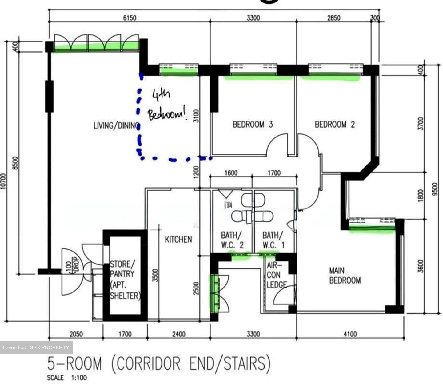 Blk 56 Strathmore Avenue (Queenstown), HDB 5 Rooms #613921541